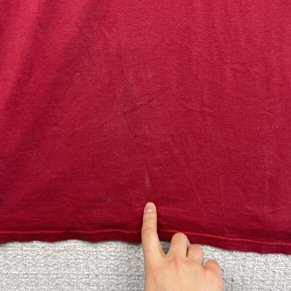 VTG Y2K Billabong Graphic Tee Shirt Mens XL Red Cyber Goth Emo Grunge Skater** - Picture 13 of 15